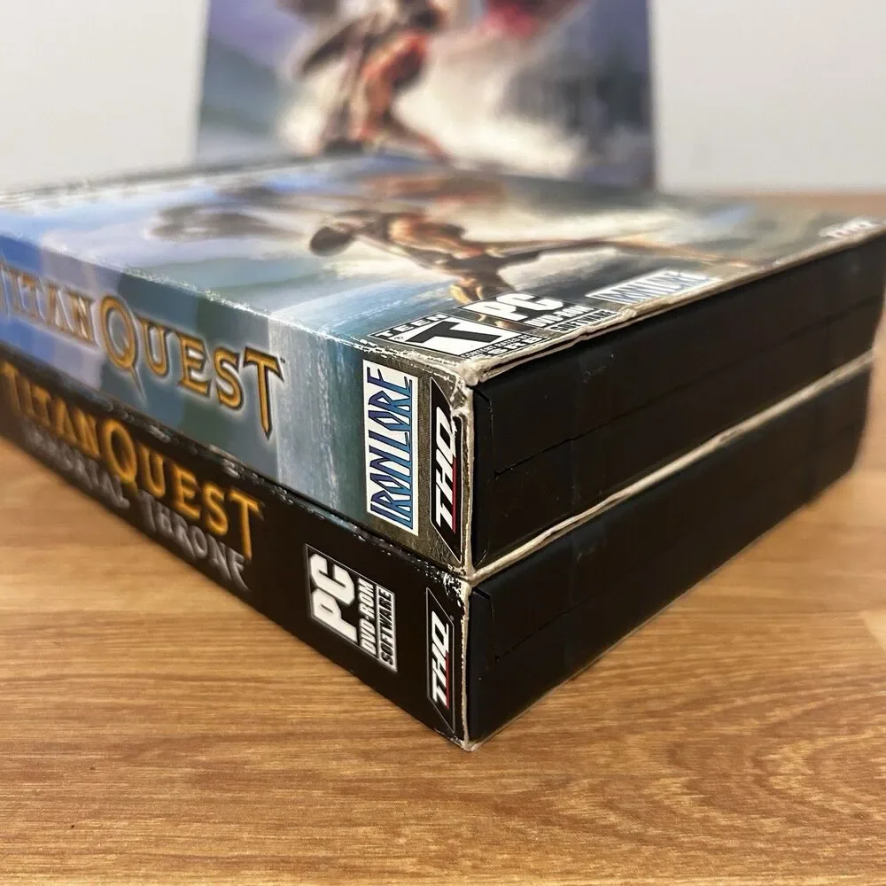 Titan Quest (PC CD-ROM) CIB COMPLETE, Strategy Guide, Titan Quest 2